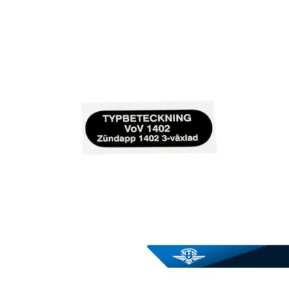 Typskylt Combinette 428, 61-66