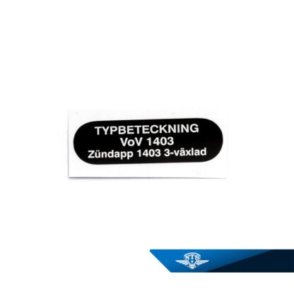 Typskylt Sport Combinette,  61-66