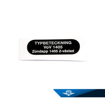 Typskylt M50/434.