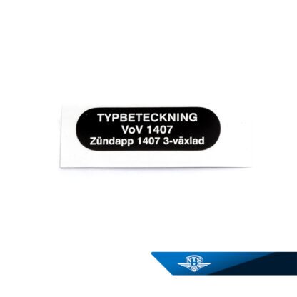 Typskylt KS50, 517, 74-75