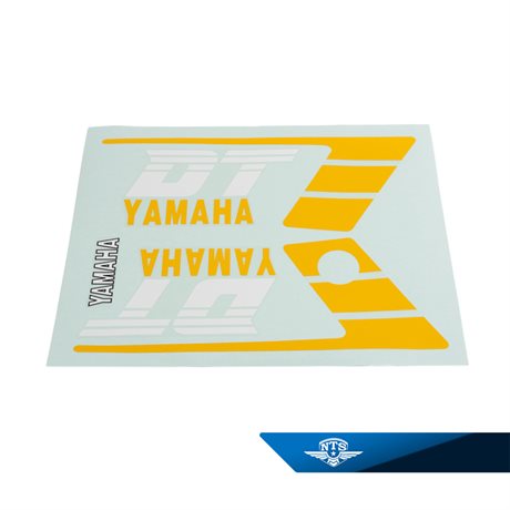 Dekalsats Yamaha DT50MX Gul