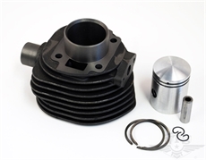 Cylinder med kolv. Ilo 38mm