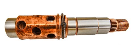 Drevaxel / utgående axel Zundapp 3v ( fotväxel ) splines