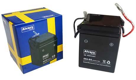 Batteri 6V-4A-BS gel ( Honda MB / MT )